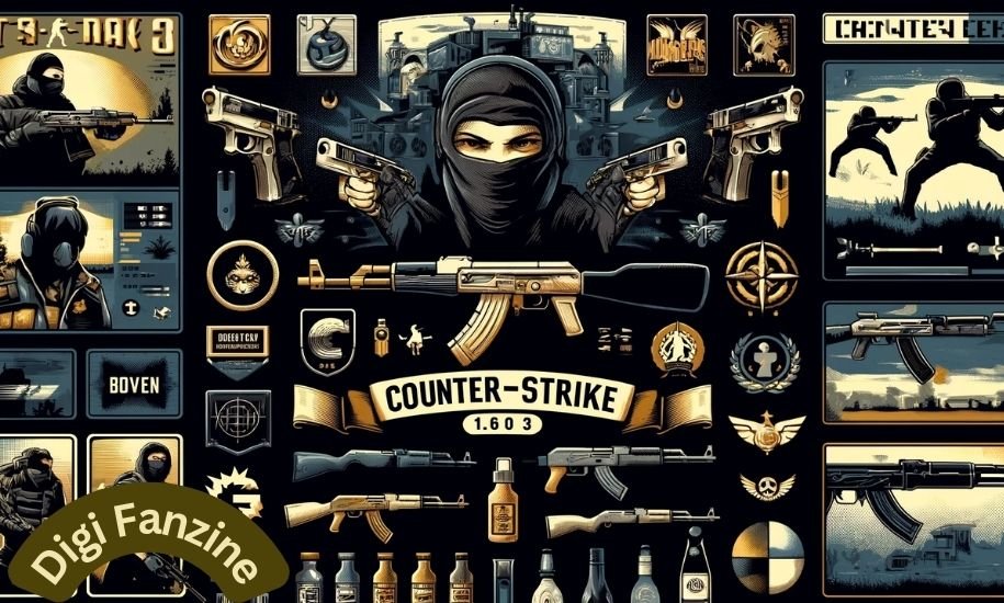 counter-strike 1.6 (2003) game icons banners